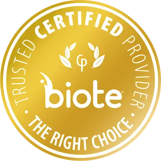 Biote Certified Trusted Provider Seal image